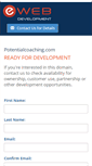 Mobile Screenshot of potentialcoaching.com